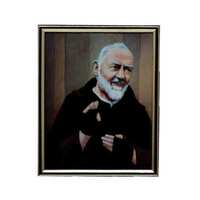 Gold Frame Padre Pio