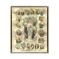 Gold Frame Mysteries Of The Rosary