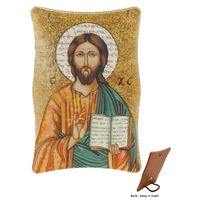 Plastic Plaque- Christ Teacher (110x70mm)