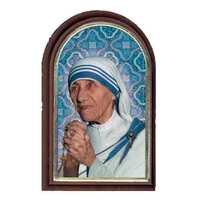 Plastic Plaque - Mother Teresa