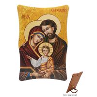 Plastic Plaque- Holy Family Icon (110x70mm)