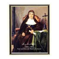 Gold Frame - Mary Mackillop (Bust)