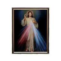 Gold Frame Divine Mercy