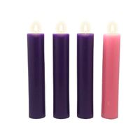 Candle Advent Set 4 - 50 x 250mm (2"x10")