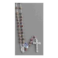 Rosary Red Cloisonne Ceramic - 8mm Beads
