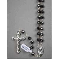 Rosary Genuine Hematite (Iron Ore) - 6mm Beads