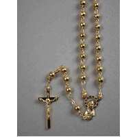 Rosary Metal Gold - 5mm Beads