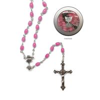 Communion Immit Pink Mop Rosary
