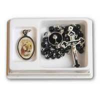 Communion Rosary - Black