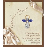 Birthstone Lapel Pin Angel-Sept