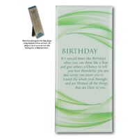 Message in Glass - Birthday