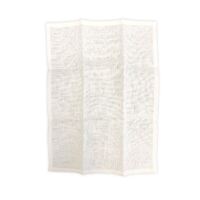 Finger Towel Linen with White Cross