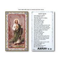 Holy Card 734  - St Jude - Don't Quit