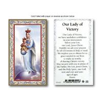 Holy Card 734  - OL of Victory