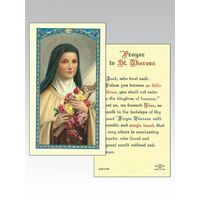 Holy Card 800  - St Theresa