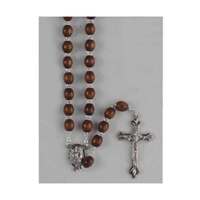 Rosary  Franciscan 7 Decade Brown - 5mm Beads