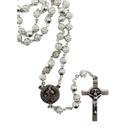 Rosary St Benedict Metal - 6mm Beads