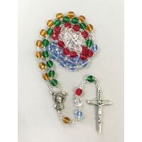 Rosary Glass Multicoloured - 6mm Beads