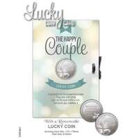 Lucky Coin & Greeting Card - Happy Couple