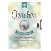 Lucky Coin & Greeting Card - Teacher