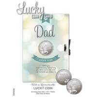 Lucky Coin & Greeting Card - Dad