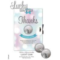 Lucky Coin & Greeting Card - Thanks