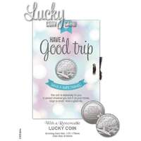 Lucky Coin & Greeting Card - Good Trip