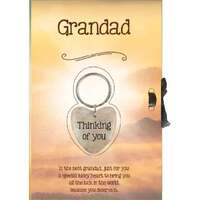 Lucky Heart & Greeting Card - Grandad