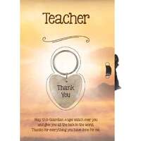 Lucky Heart & Greeting Card - Teacher