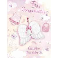 Card - Baby Girl Congratulations