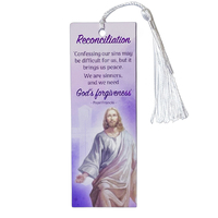 Bookmark Laminated w/Tassel - Reconciliation