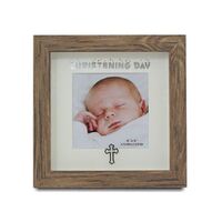 Christening Frame 4 X 4 Timber Look