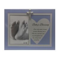Baby Blessing Frame - Blue