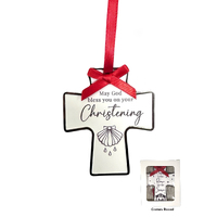 Cross Ornament - Christening