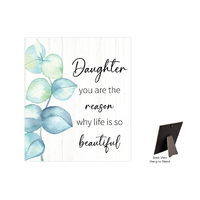 Bloom Ceramic Plaque - Daughter