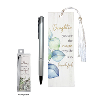 Pen & Bookmark Set - Daughter