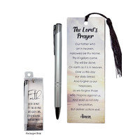 Pen & Bookmark Set - Lord's Prayer