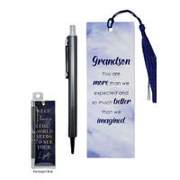 Pen & Bookmark Set - Grandson
