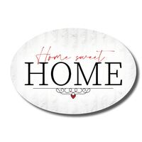 Oval Ceramic Plaques - Home Sweet Home
