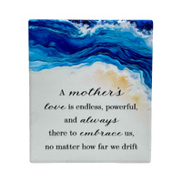 Wave Resin Plaque - Mother