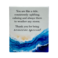 Wave Resin Plaque - Someone Special