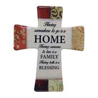 Porcelain Cross - Having Somewhere to Go is a Home