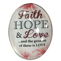 Magnet - Faith Hope Love