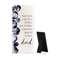 Glass Plaque - Dad