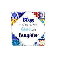 Amalfi Ceramic Magnet - Bless This Home