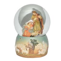 Holy Family Snow Globe