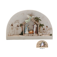 Nativity LED Dome - 125 x 190 x 40mm