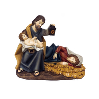 Nativity Scene w/Laying Mary