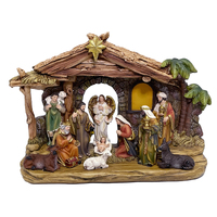 Nativity Scene All In One w/Stable - 260 x 93 x 178mm