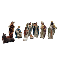 Nativity Set Resin - 11 pcs - 100mm
